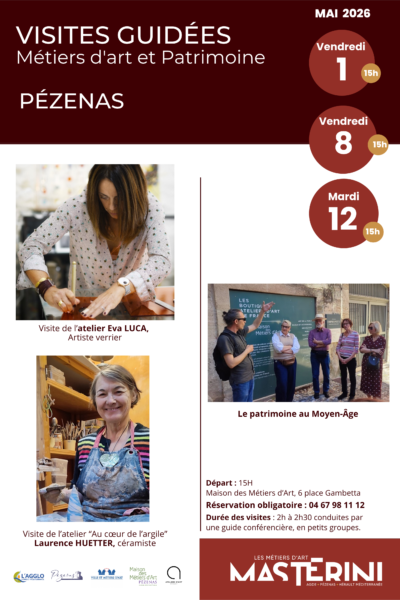 Affiche Visites guidées_Pézenas_Mai 2026