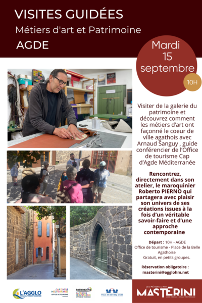 Affiche_visite guidée_Agde_15 septembre 2026